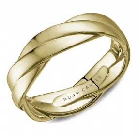 14K Gold Men's Wedding Band by Noam Carver - NCM-007Y65