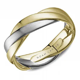 14K Gold Men's Wedding Band by Noam Carver - NCM-007Y65