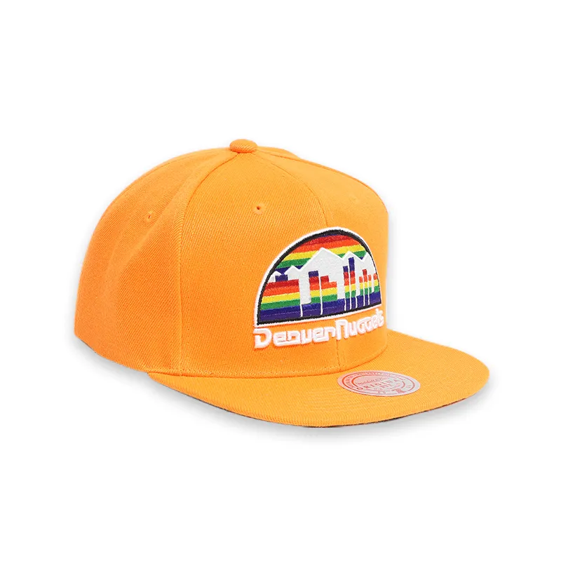 [6HSSJS19079-DNUORAN] Denver Nuggets Yellow Men's Snapback