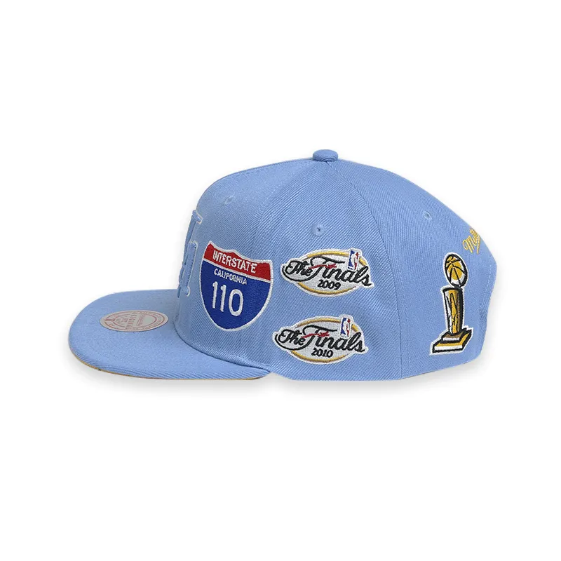 [6HSSLR20154-LALLTBL] Championship Patch Men's Snapback