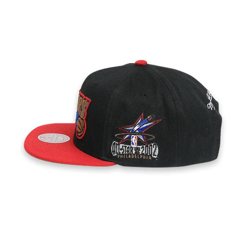 [6HSSMM20272-P76BKRD] Philadelphia 76ers All Star Black Men's Snapback