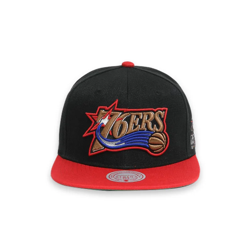 [6HSSMM20272-P76BKRD] Philadelphia 76ers All Star Black Men's Snapback