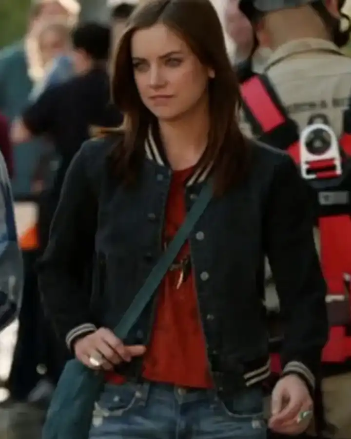 Jessica Stroup Varsity Jacket