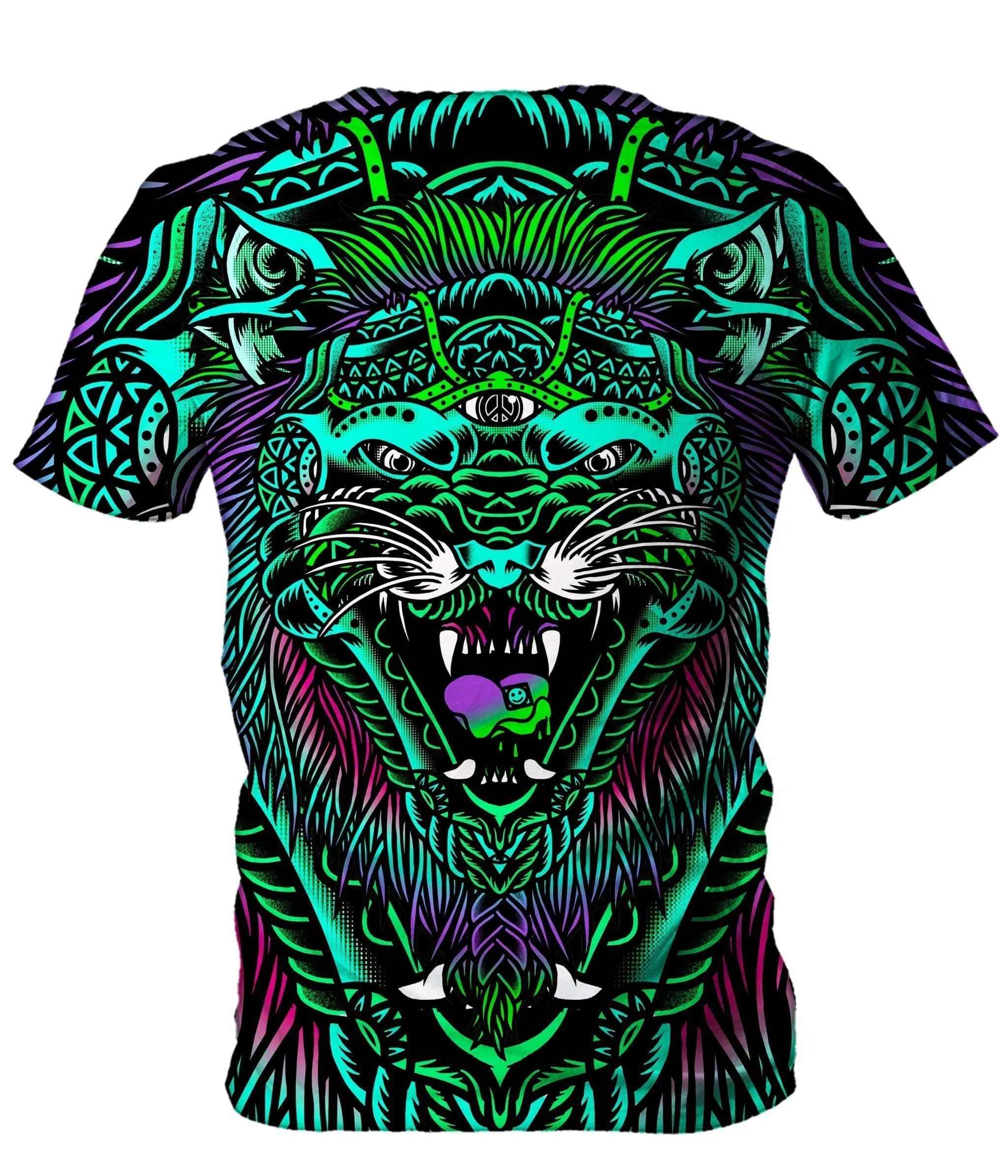 Acid Tiger Men's T-Shirt (Ready To Ship)