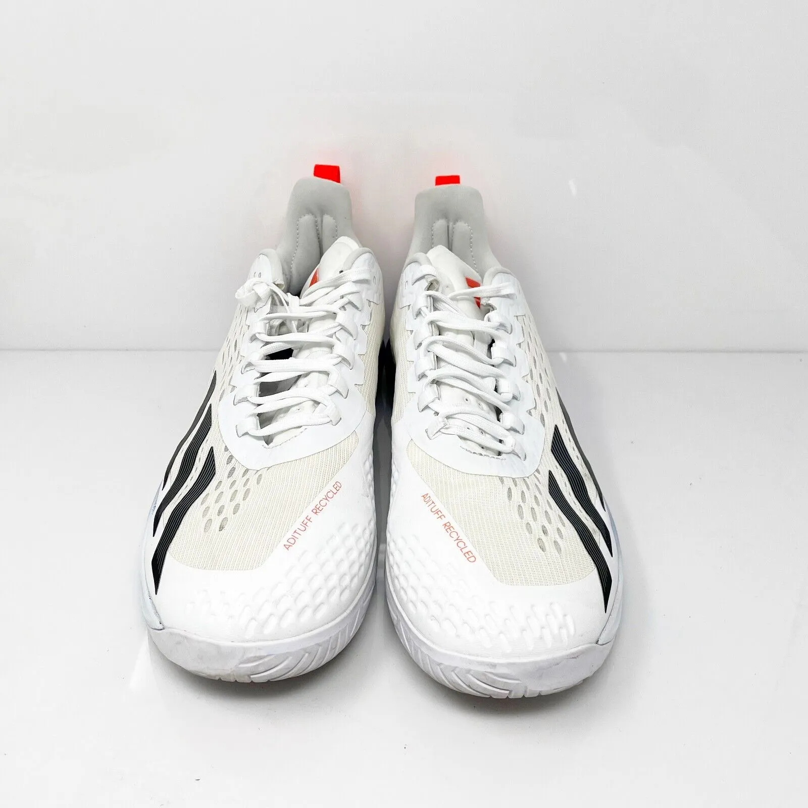 Adidas Mens Adizero Cybersonic GY9634 White Running Shoes Sneakers Size 11.5