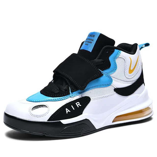 Air-Cushion Leather Sneakers Men's