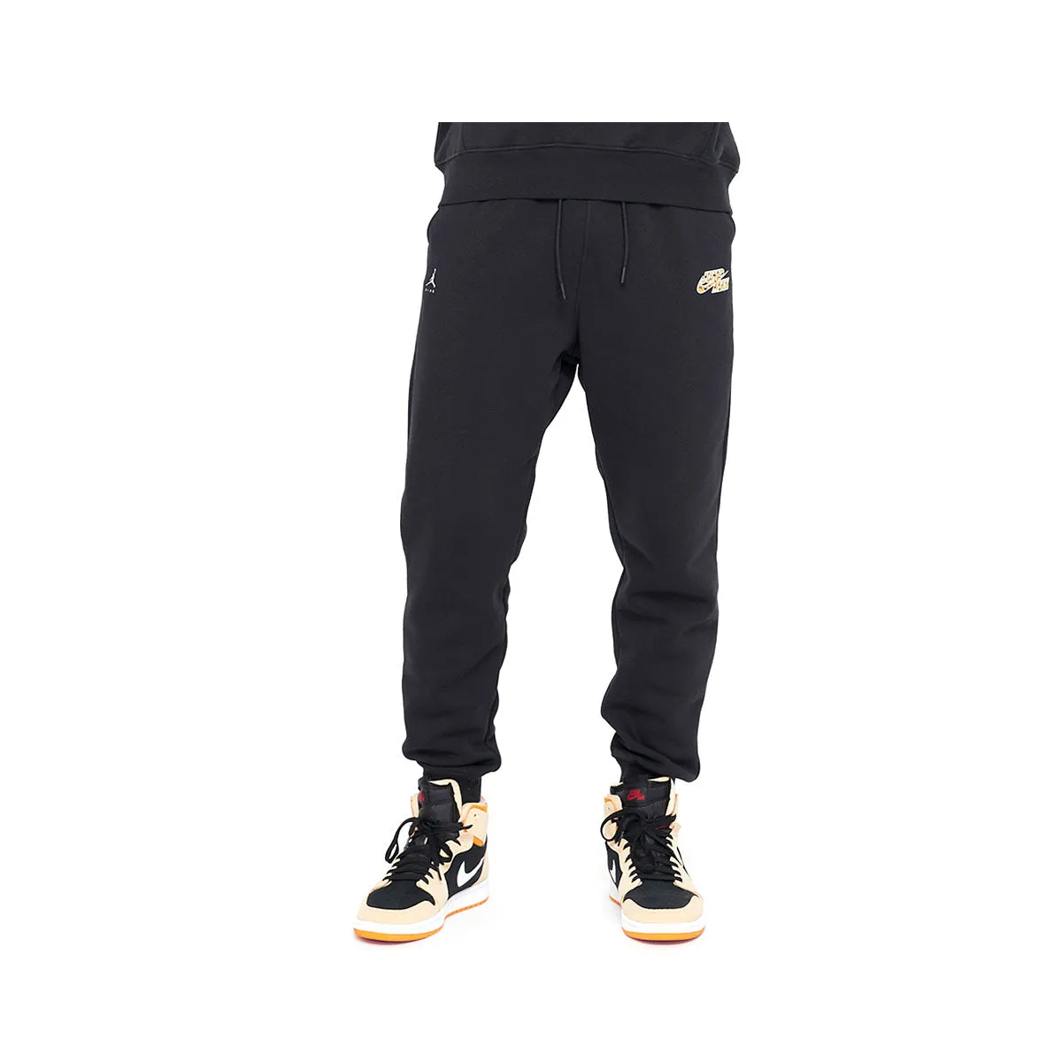 Air Jordan Men's Flight MVP Fleece Pants Black