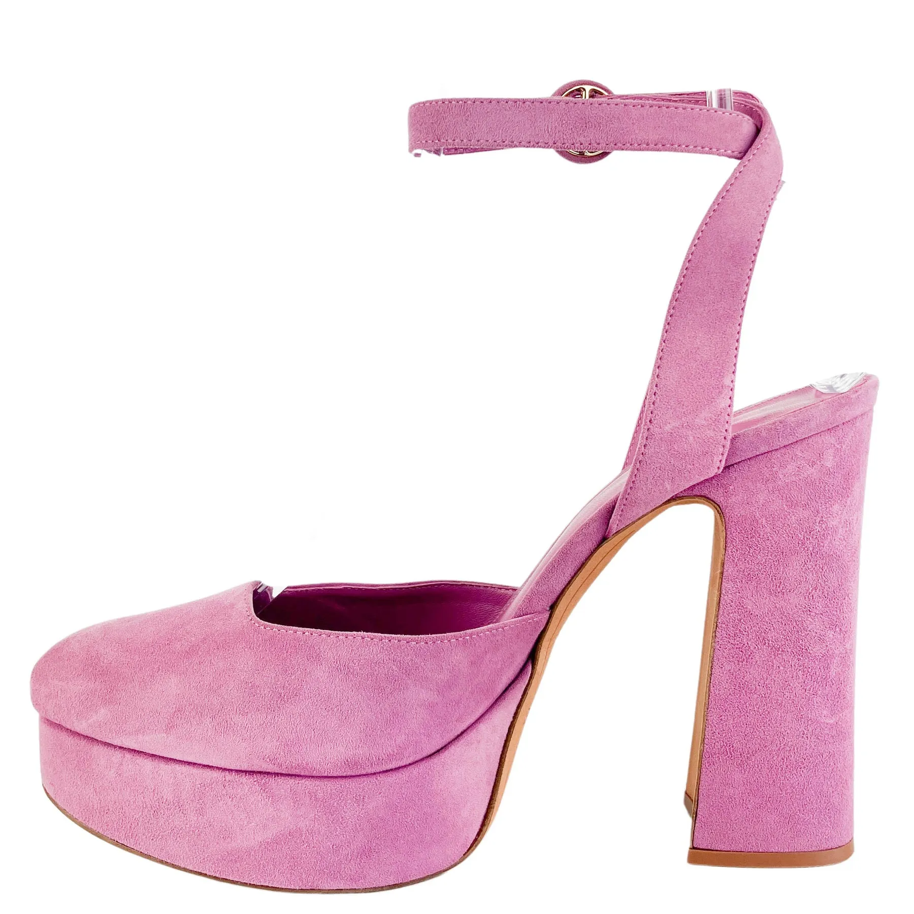 Alexandre Birman Vita Suede Platforms in Mauve