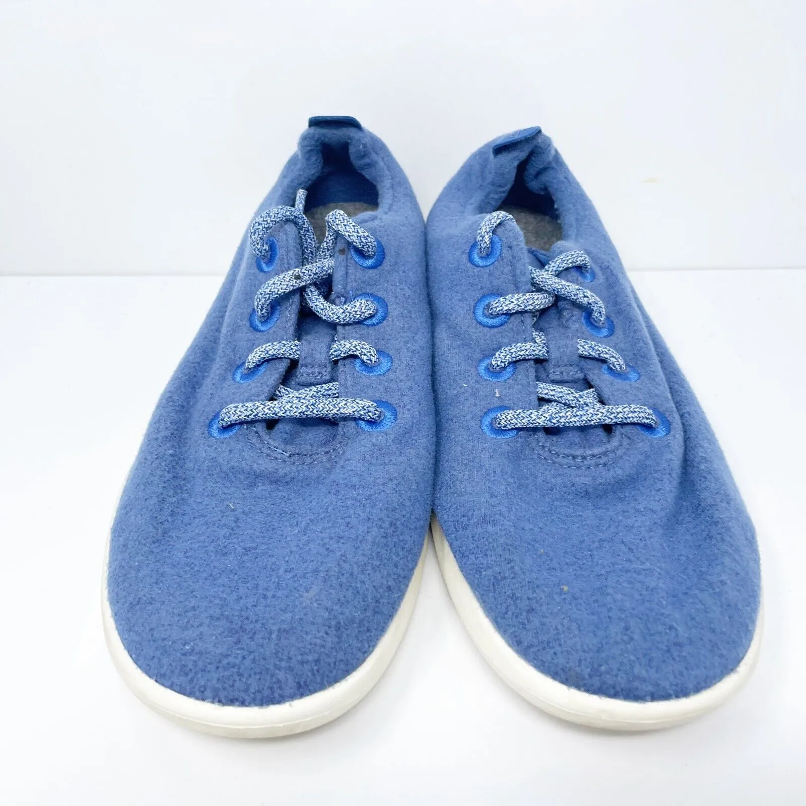 Allbirds Womens Wool Runners Blue Running Shoes Sneakers Size 9