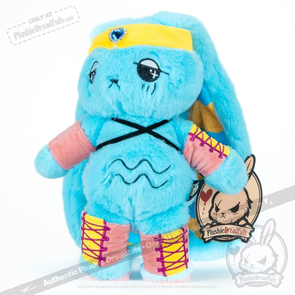 Aquarius Rabbit Plush Stuffed Animal Dreadfuls