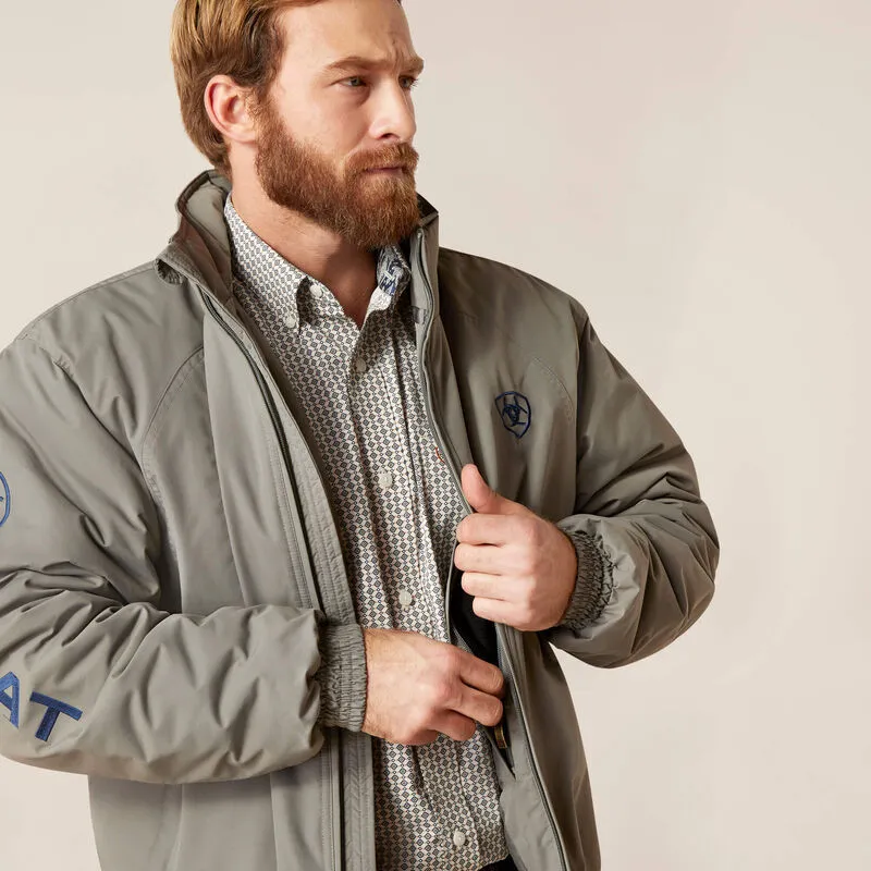 Ariat Men's Insulated Jacket in Jetty Grey - Team Collection