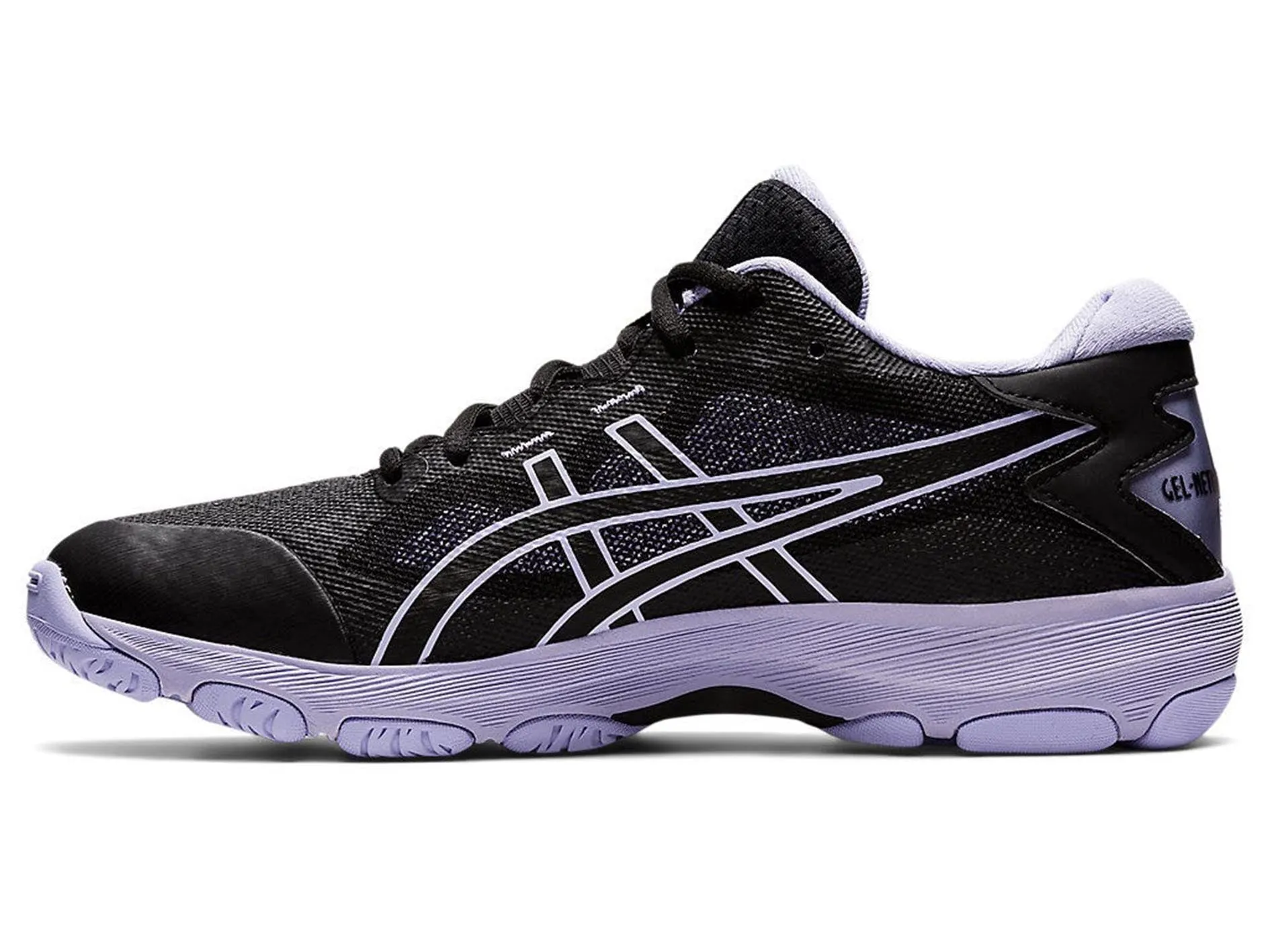 Asics Women's Netburner Academy 9 Volleyball Shoes - Black/White 