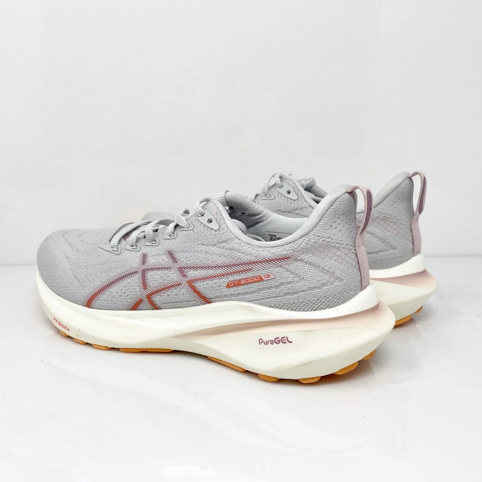 Asics Womens GT 2000 13 1012B666 Gray Running Shoes Sneakers Size 8