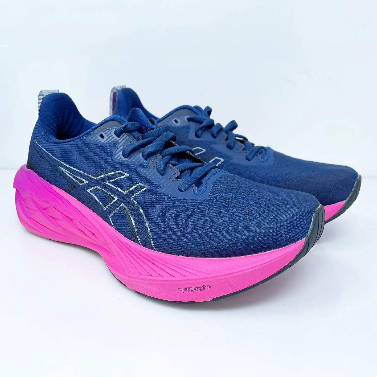 Asics Womens Novablast 4 1012B510 Blue Running Shoes Sneakers Size 7.5