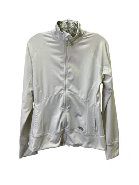 Athletic Jacket By The North Face In White, Size: M