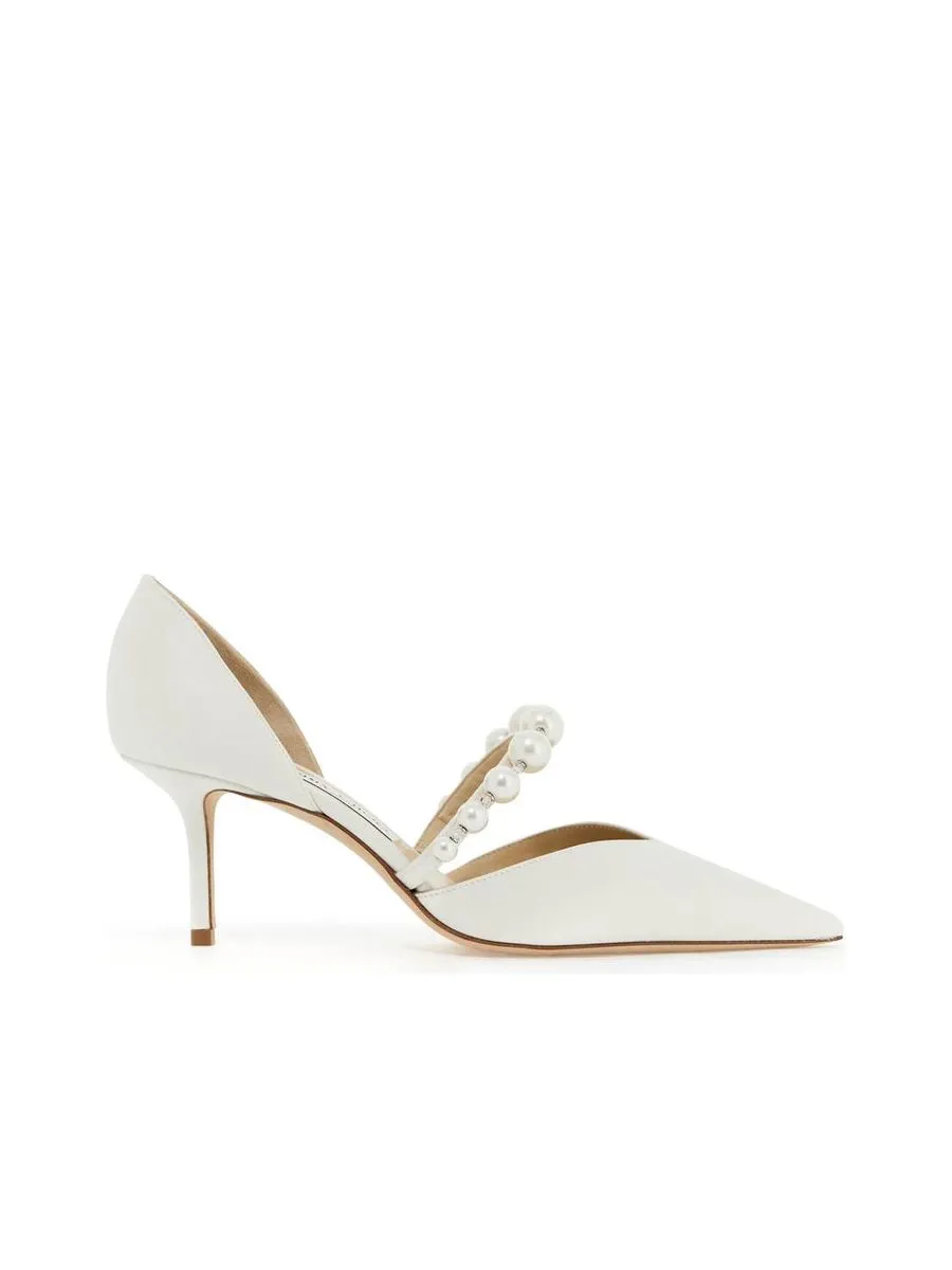 Aurelie  Satin Pumps