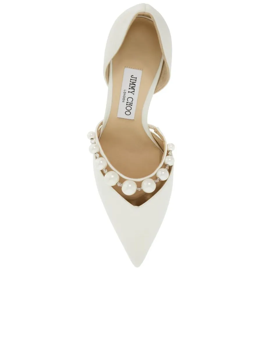 Aurelie  Satin Pumps