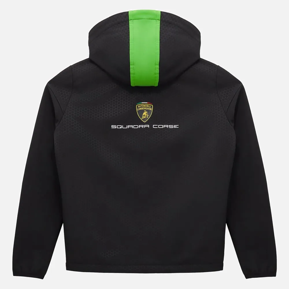 Automobili lamborghini squadra corse kid's softshell jacket