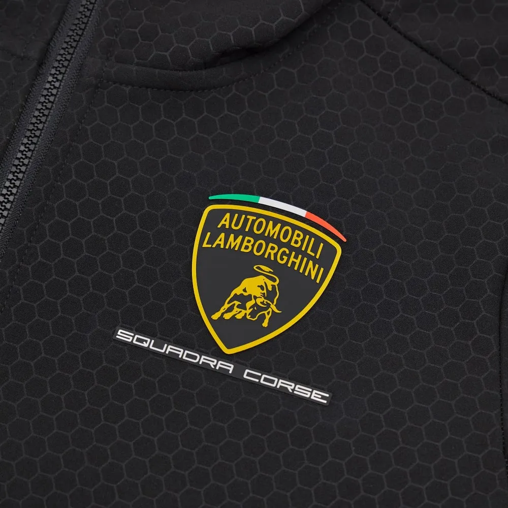 Automobili lamborghini squadra corse kid's softshell jacket