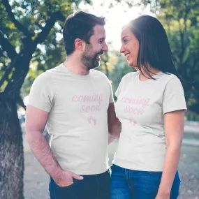 Baby Girl Gender Reveal Matching Shirts