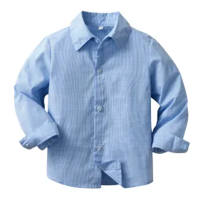 Wholesale Solid Color Shirts for Baby Boys - Product ID 23082893