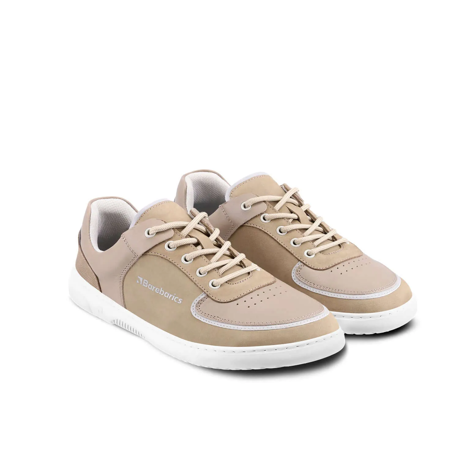 Barefoot Sneakers Barebarics Apollo - Cappuccino Brown