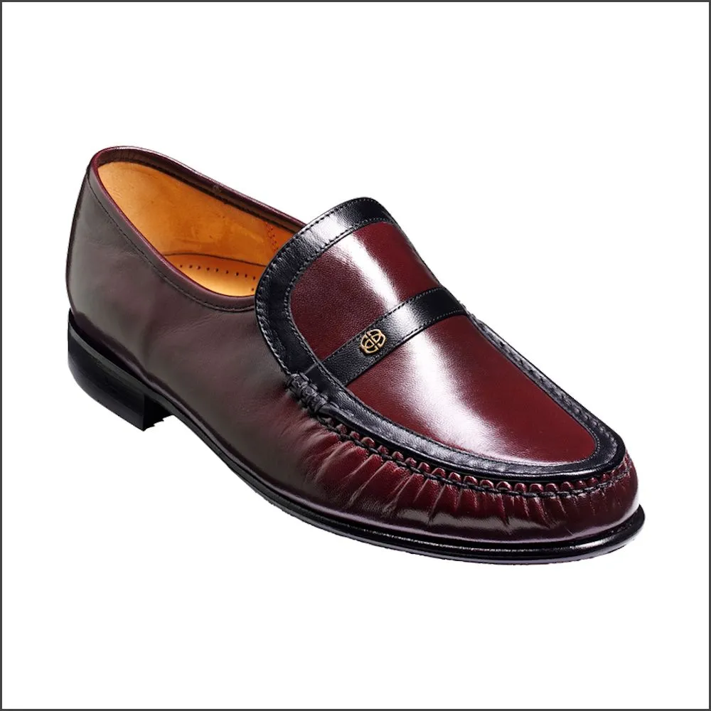 Barker Jefferson Burgundy / Kid Moccasin*