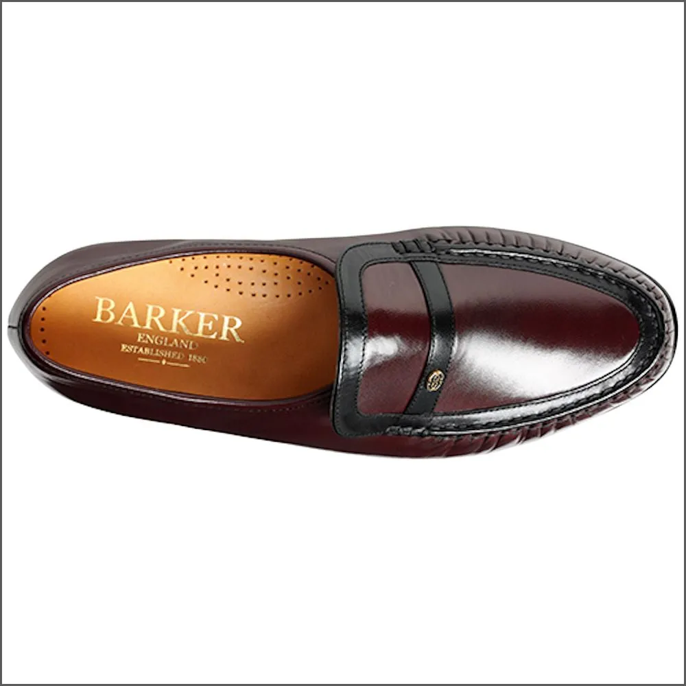 Barker Jefferson Burgundy / Kid Moccasin*