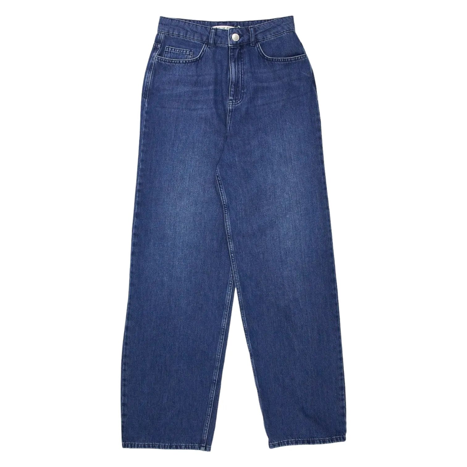 Baukjen Indigo Organic Wide Leg Jeans