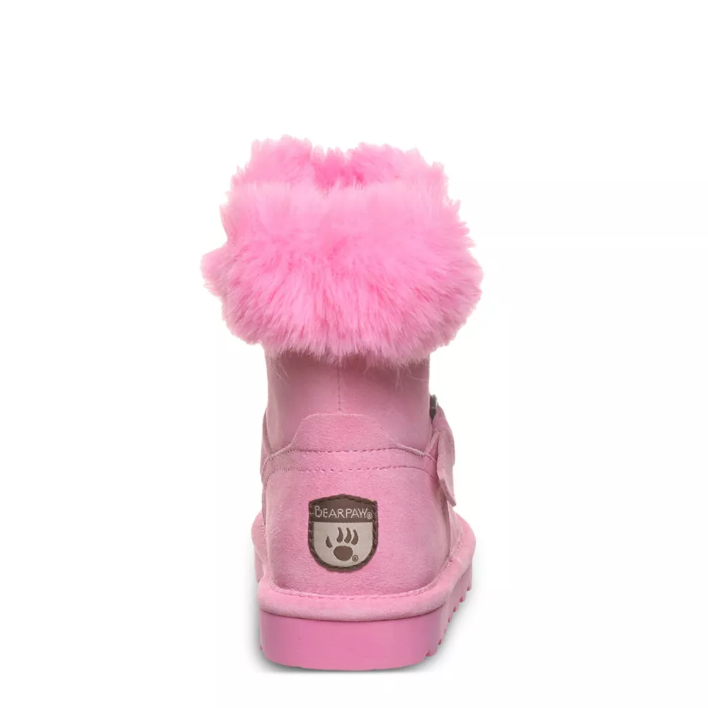 BEARPAW  GIRLS LITTLE-BIG KID TALLULA YOUTH FUR BOOT