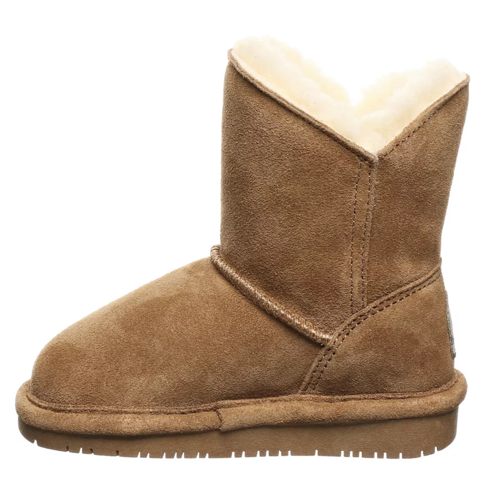 BEARPAW  GIRLS TODDLER-LITTLE KID ROSALINE FUR BOOT