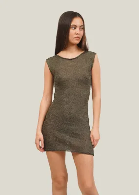 Beige Mini Dress for Women