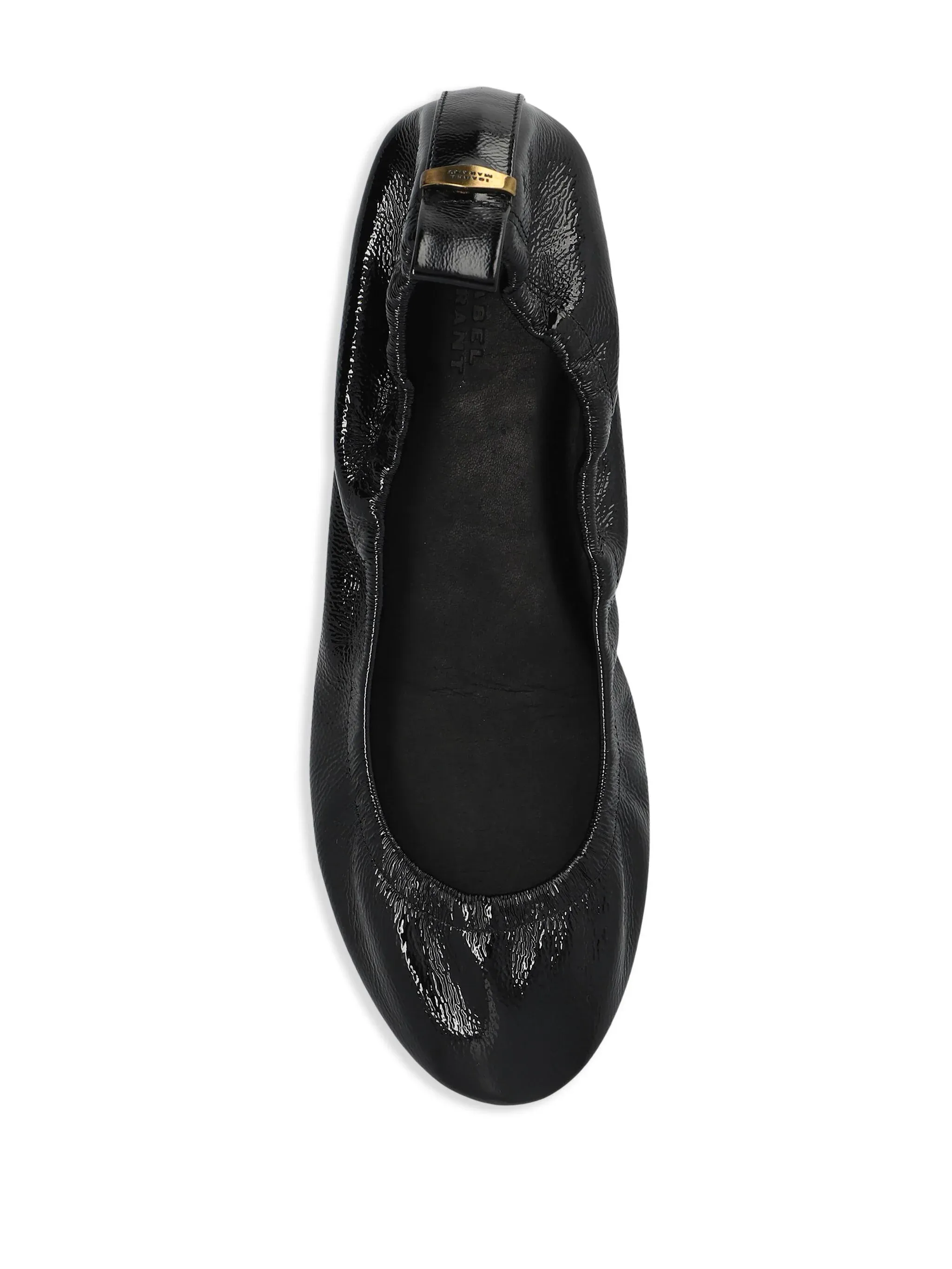 Belna leather ballerina shoes