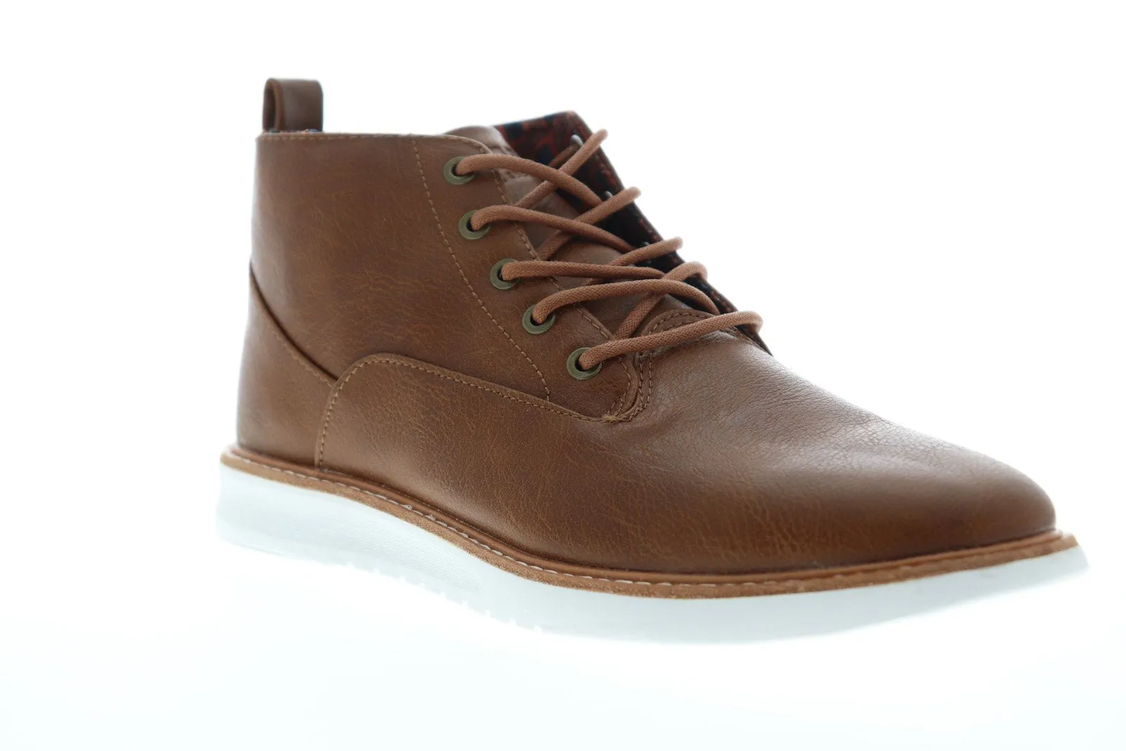 Ben Sherman Men's Brown Leather Chukka Boots Omega Casual Style - BNMS19111