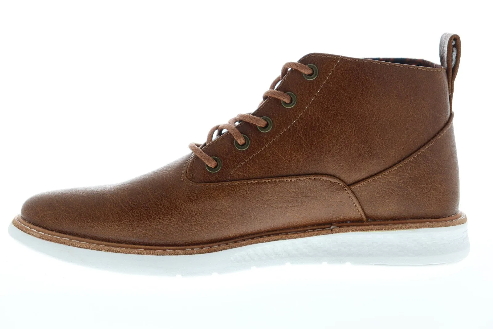 Ben Sherman Men's Brown Leather Chukka Boots Omega Casual Style - BNMS19111