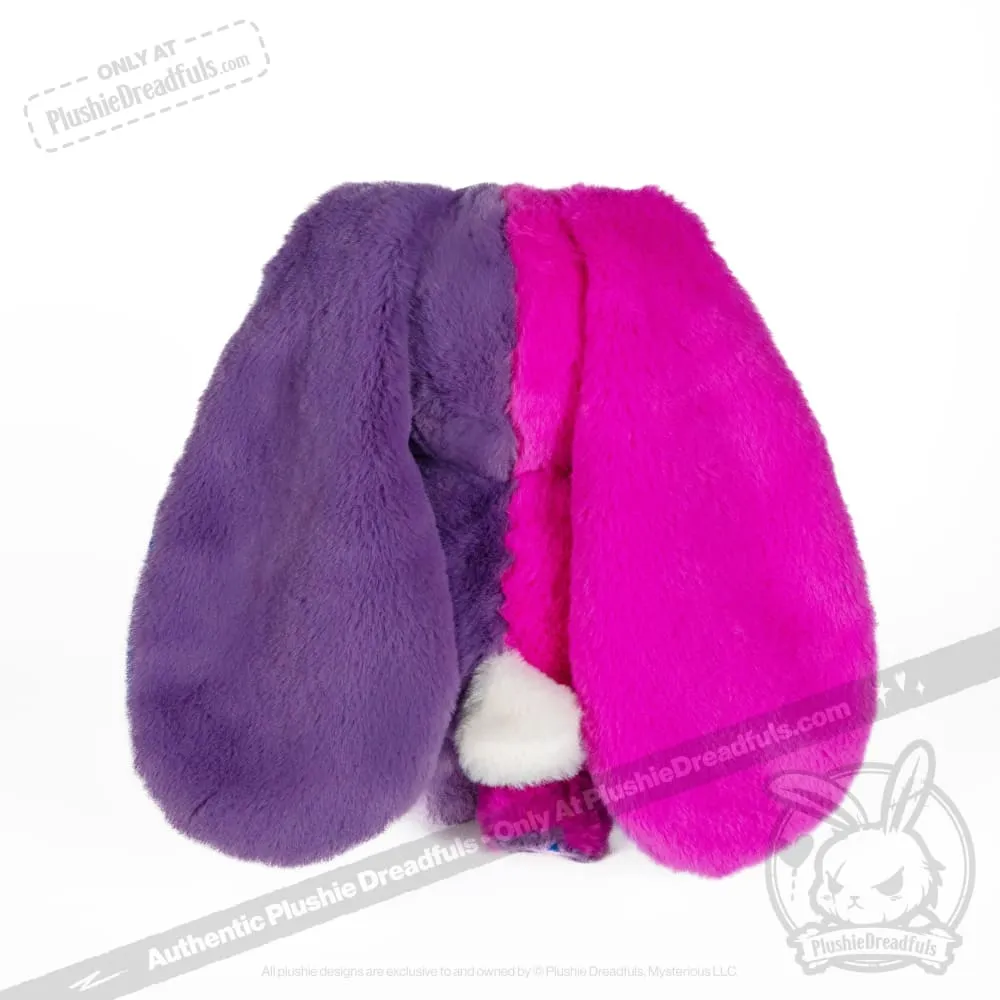 Bi Bunny Plush Stuffed Animal - Plushie Dreadfuls