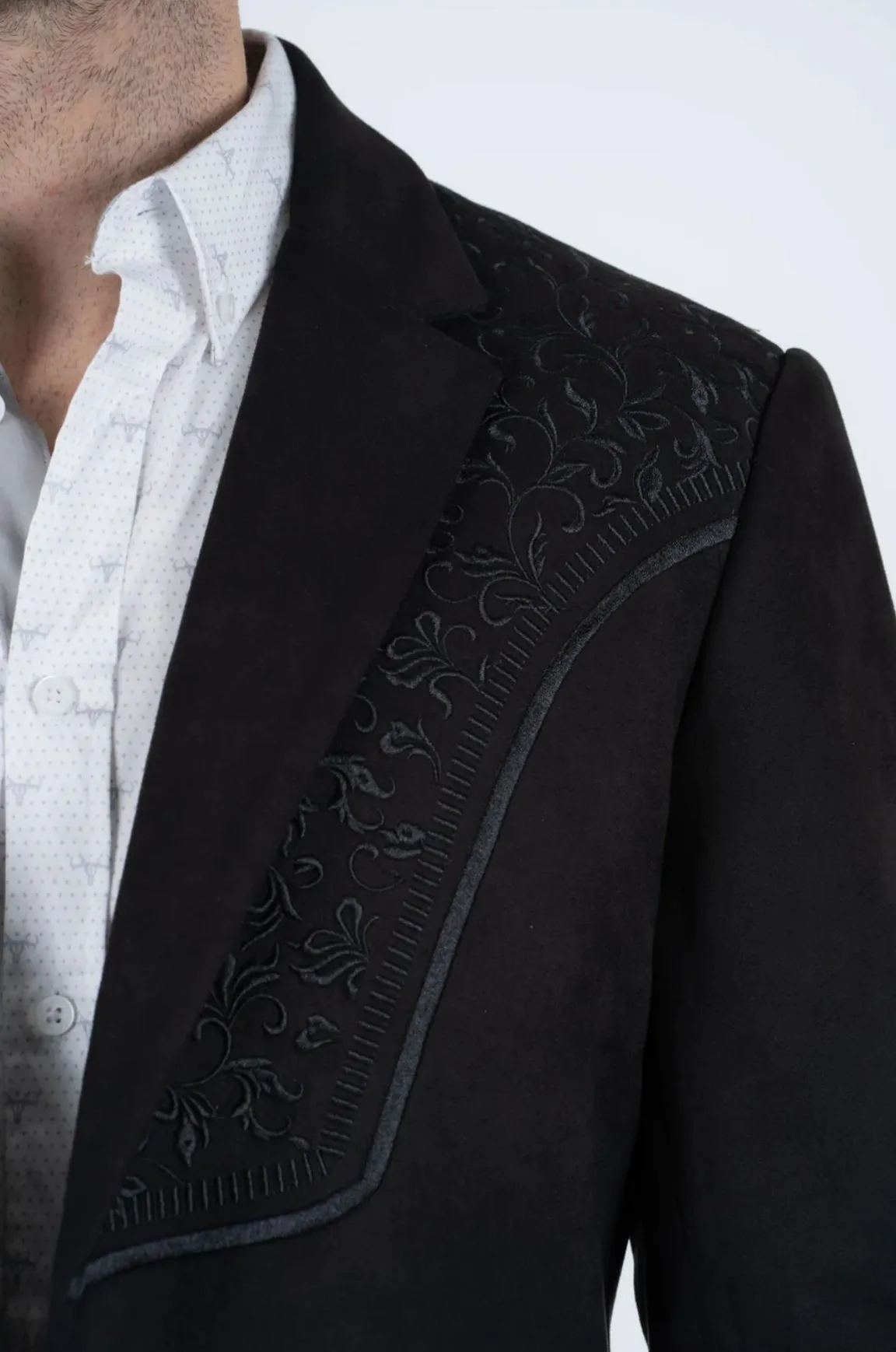 Embroidered Black Blazer: Shop Now!