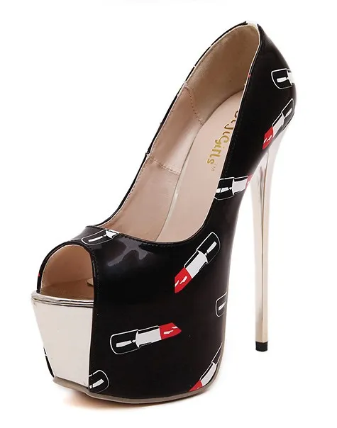 Bold Patent Stiletto Heels