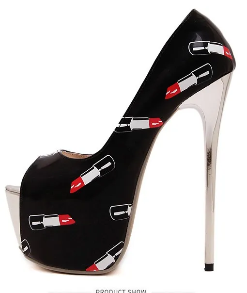 Bold Patent Stiletto Heels