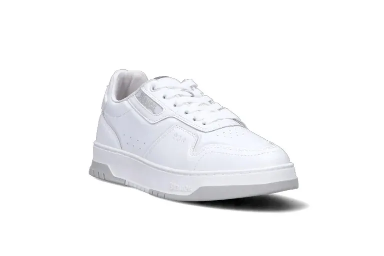 Blauer women's white leather sneakers S4ADEL01LEA-WWH.