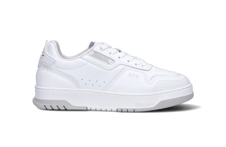 Blauer women's white leather sneakers S4ADEL01LEA-WWH.