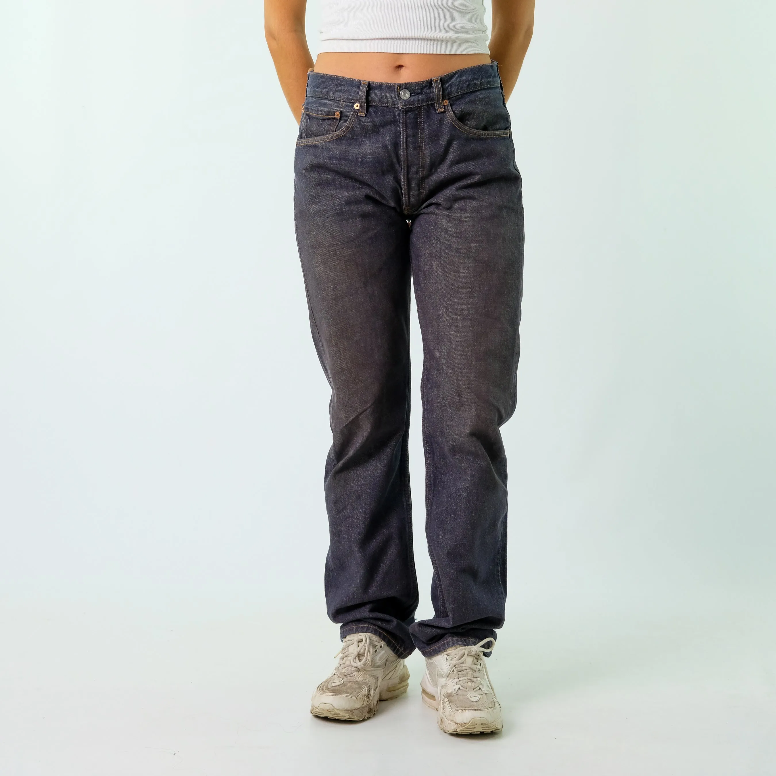 Blue y2ks Levi's Denim Jeans Baggy Pants (31x34)