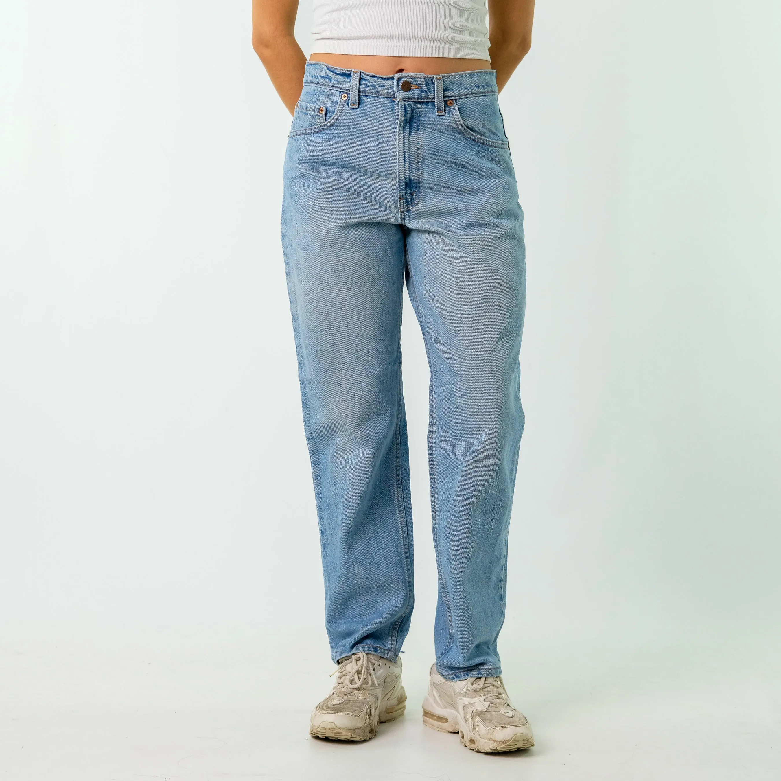 Blue y2ks Levi's Denim Jeans Baggy Pants (32x30)