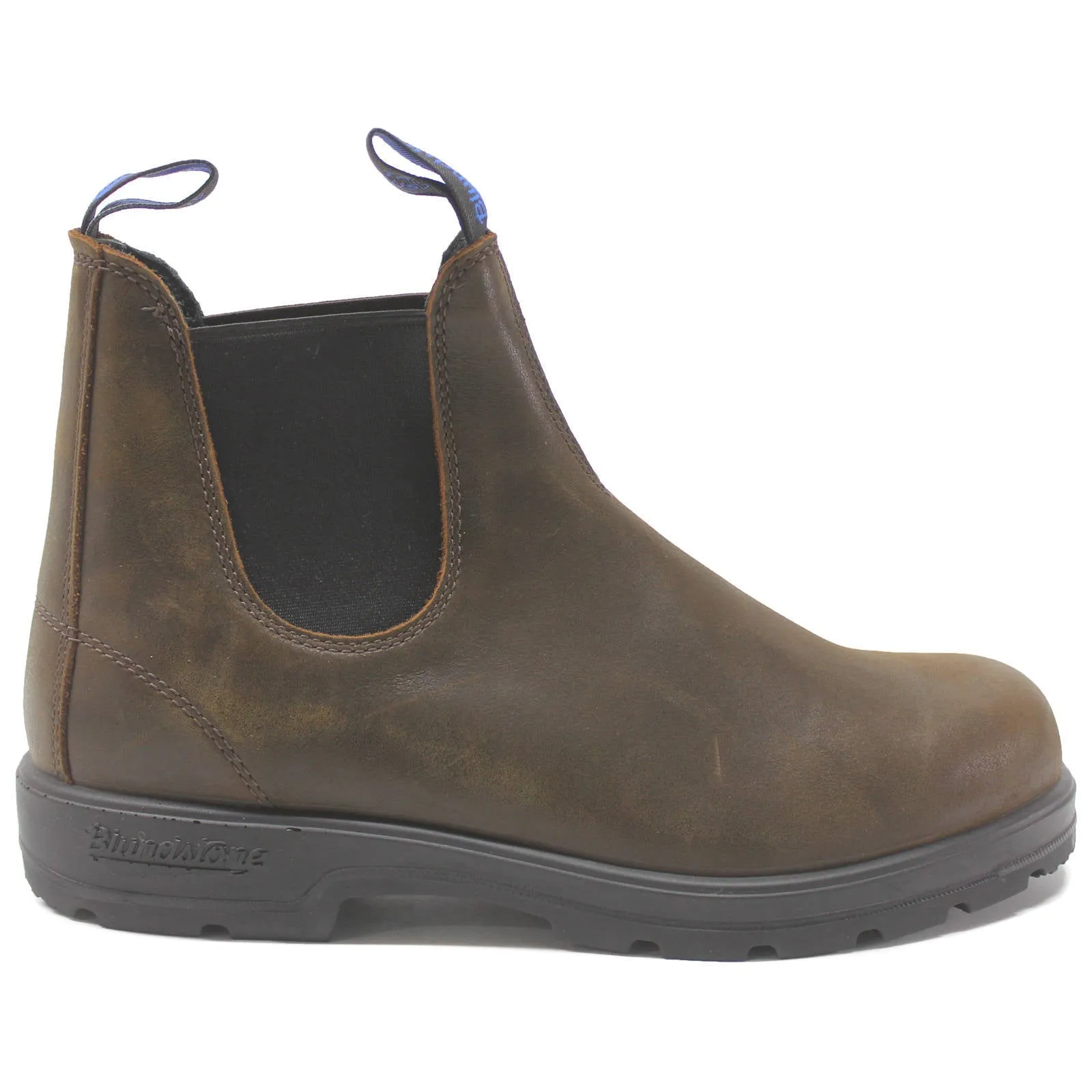 Blundstone Unisex Boots 1477 Casual Pull-On Chelsea Ankle Leather Synthetic - UK 8