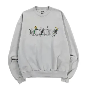 Book Works Garden Crewneck Sage Sweatshirt