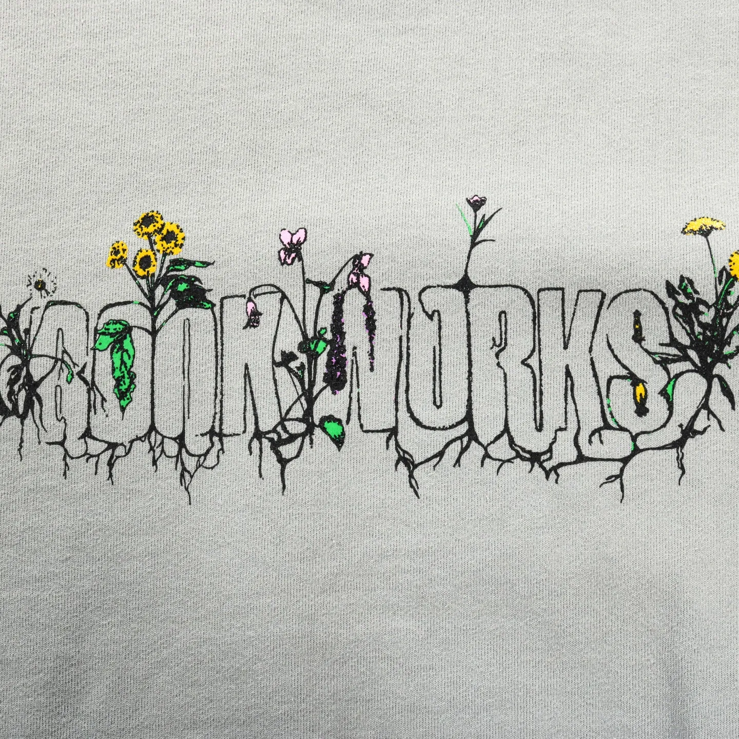 Book Works Garden Crewneck Sage Sweatshirt