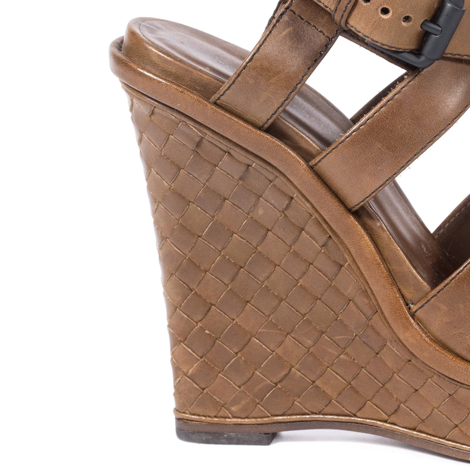 Intrecciato Designer Wedges by Bottega Veneta