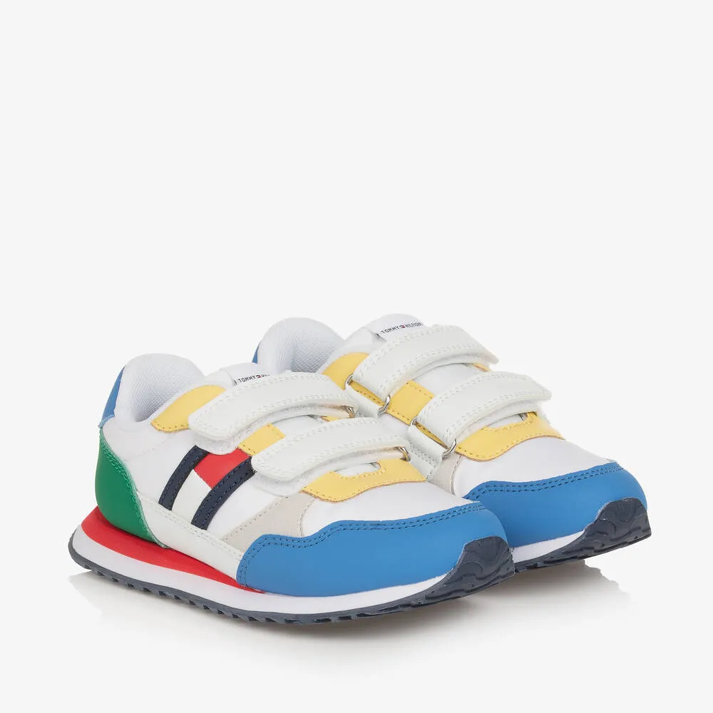 Boys Multicoloured Velcro Trainers