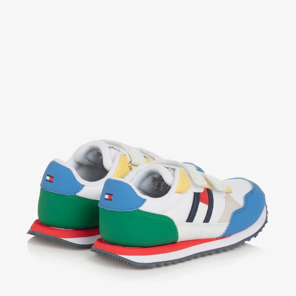 Boys Multicoloured Velcro Trainers