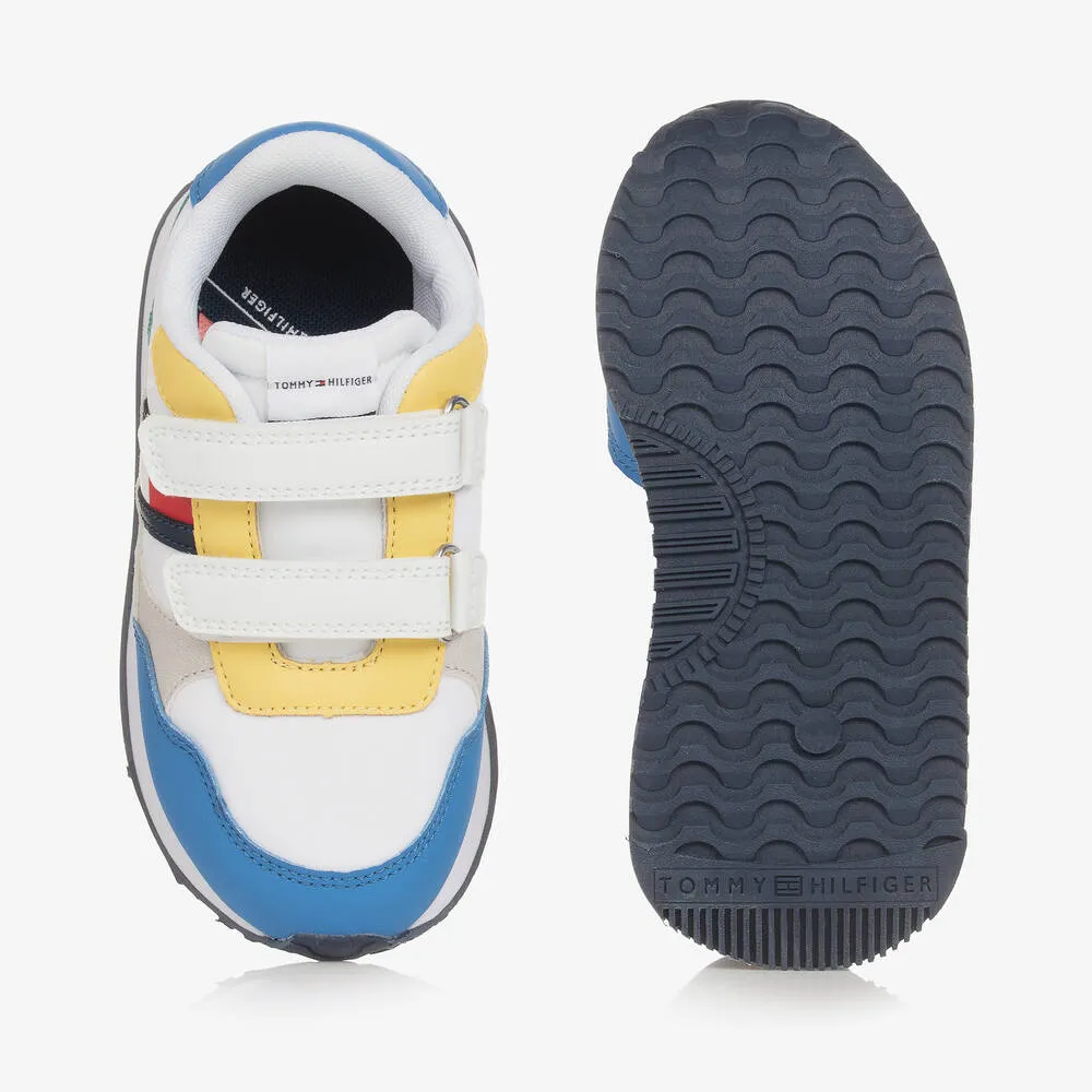 Boys Multicoloured Velcro Trainers